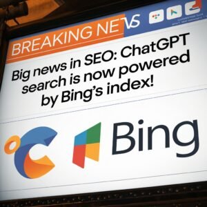 Read more about the article Big News in SEO : ChatGPT search is now powered by Bing’s Index